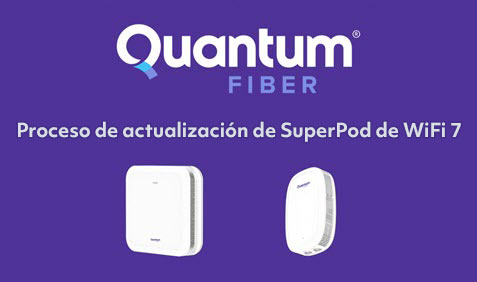 Pantalla de título del video de cambio de pods de Wi-Fi 7